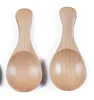 Mini Colheres de Cozinha Pequena Chá De Madeira Pequeno Café Scoop Salt Spice Tempero-Colher Handle-Colher De Madeira Dinnerware Acessórios CGY208