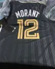 Hot Printed Ja Morant City Edition Basketball Jersey Desmond Bane Mike Bibby Derrick Rose Jaren Jackson Jr. Marcus Smart Ziaire Williams David Roddy Xavier Tillman Tillman