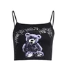 Traf Crop Tops For Girls Corset Camis Y2k Women Gothic Clothing Vintage Aesthetic Sexy Chest Binder Bra SY21129 210712