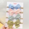 Novos Cabelo Arcos Bebê Headband Para Menina Nylon Bonito Cabeça Bonita Turban Newborn Headband Head Bands Kids Baby Cabelo Acessórios