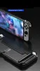 Capas de celular macias anti-impressão digital Wlons de fibra de carbono para Nintendo Switch Switchlite SwitchOLED Capa protetora antiderrapante de silicone
