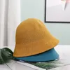 Wide Brim Hats 2022 Womens Straw Chinese Panamas UV Protection Sun Visor Beach Women Visors Foldable Female Fisherman Hat Elob22
