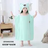 Havlu Sonbahar Bebek Erkek Çocuk Plaj Kız Hoodie Noel Panço Çocuk Banyo Karikatür Hayvan Yüzme Bornoz Pamuk 210728