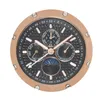 orologio montre de luxe メンズ自動メカニカムーブメントブラックウォッチ 42 ミリメートルフルステンレス鋼サファイア超発光 5ATM 防水腕時計