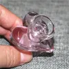 20pcs heart shape 14mm 18mm Glass Bowls Male joint hookah Glass Bowl Piece For Bong Oil Rig Water Pipe Ash Catchers