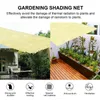 Ombra 2X1.6m Giallo Giardino Rete ombreggiante Copertura per piante per proteggere le piante da orto Frutta Fiore Panno anti-UV