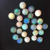 6x6mm Natural Ethiopian Opal Round Cabochon Loose Gemstones H1015