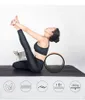 Wood Yoga Roda Pilates com Buddha Profissional TPE Yoga Círculos Ginásio Ferramenta de Treinamento para Backbuilding Fitness