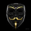 Maschere per feste V Maschera Halloween Full Face Masquerade Mask Party Cosplay tema Maschere horror Home 18style T2I52190