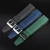 Watch Bands 22MM Tropical Fluoro Rubber Strap 20 MM Replacement For SRP777J1 Band Diving Waterproof Bracelet Men262m