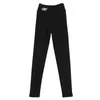 Kvinnors Vinter Varm Leggings Super-Thick High Stretch Lamb Cashmere Leggins Midja Skinny Trousers Maternity Bottoms