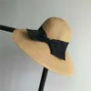 Chapeaux d'été assortis pour famille, grand nœud bohémien maman et moi, chapeau pliable en paille pour enfants femmes filles, casquette de soleil étoile, accessoires de plage