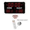 Wall Clocks Remote Control Aluminum Portable Scoreboard Electronic With 14 24 S Clock For Basketball Football