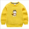 Moda Moda Hoodies Meninos Meninas Unisex Supershirts Lettet Impresso Pullover Bebê Crianças Casuais Vestuário Tops 7 estilos 2-8T