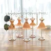 High-Quality 5Style Yellow Female mannequin Body Jewelry Display Decoration Ornament Storage Necklace Earring Craft Rack 1PC D387