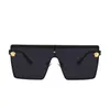 Luxo Designer Mens Sunglasses Oversize Unisex Moda Anti UV400 Sun Óculos para Homens Mulheres JC58133