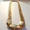 Model Thick Chunky 10MM L MIAMI LINK Chain HEAVY 18 k Solid Yellow Gold Necklace Men 24"