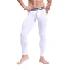 WJ Men's Long Johns Sleep Pants Thermal Pants bamboo fibre Autumn mens winter pants Tight Slim Underwear 211105