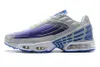 TN Plus 3 III Dostu buty do biegania mężczyźni kobiety Chaussures Triple White Black Hyper Blue Green 40 Kolor OG Neon Mens Damens Sneakers Runners