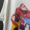 メンズTシャツ22SSロスエンジェルグラフィティゴールデンレターティースケートボードメンTシャツハイストリートファッション特大Tシャツa742