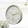 white digital wall clock