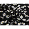 Daisy Print Elegant Slim Klänning Kvinnor Sommar Ärmlös Spaghetti Strap Klänningar Koreansk Söt Sexig Mori Girl Ins Vestidos 210515