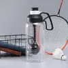 Wasserflasche Sport 1800 ml hohe Kapazität tragbar mit Skala Teeablauf Trinkbecher Outdoor Camping Zubehör
