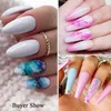 Nail Gel 12 Bottle Watercolor Ink Polish Blooming Flower Smoke Effect Smudge Bubble Varnish Manicure Decoration Tools GL895-2