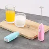 Automatic Mini Coffee Shake Mixer Egg Tools Stainless Steel Milk Tea Blender Handheld Household Kitchen Whisk