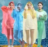 45G Wegwerp Regenjas Volwassen Noodsituatie Waterdichte Hood Poncho Travel Camping Must Rain Jas Unisex One-Time Emergency-Rainwear SN2828