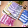Hosiery Womens Underkläder Apparel Drop Leverans 2021 5PairsLot Vinter för kvinnor Högkvalitativ handduk Varm Fuzzy Socks Candy Färg Tjockt Golv TH