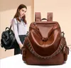 2023 الصيف الجديد حقيبة ظهر جديدة للسيدات ممانة للمدرسة Bag Softback Campus على طراز Rucksack Travel Bagpack Backpacks Ladies Ladies