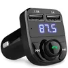 FM Transmitter Aux Modulator Wireless Bluetooth Handsfree Car Kit Car Audio MP3 Player with 3.1A Quick Charge Dual USB Car Charger