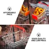 Set Pretend Play Toys Shopping Basket Kids Grocery Cart Storage Baskets