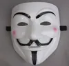 Maskers V voor Vendetta Anonieme Guy Fawkes Fancy Dress Adult Costume Accessoire Plastic Party Cosplay