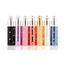 Butelka perfum Plum Blossom Aluminium Metalowe Perfumy Butelki Party Dostawy Szklane Liner Kosmetyki Oddzielne Puste Butelki Spray 10ml Yl581