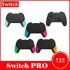 T23 Wireless Controller for Switch PRO with Wake-Up Vibration Macro Programming N-SL/PC MQ10