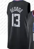 2021 Najwyższej jakości Kawhi 2 Paul Leonard George Jersey Donovan Mitchell 45 Koszulki do koszykówki Rozmiar S-2XL Oddychający