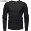 Solid Color Bluza Mężczyźni Plus Velvet 0 Neck Men Pullover Jesień Mężczyźni Sportswear Casual Streetwear Męskie Dres Painswear 3XL 210524