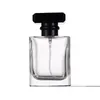 High-Grade Crystal Empty Spray Perfume Bottles Big Capacity Clear Travel Glass Bottle 50ml For Cosmetics Make Up Factory price expert