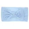 Bébé filles large arc bandeaux enfants doux élastique nœud papillon bandeaux enfants cheveux accessoires bandeau princesse