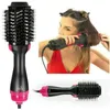 Women 3 In 1 One Step Hair Dryer Volumizer Air Brushes - Negative Ion Hair Dryer, Straightener and Curler hotsale