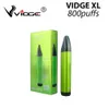 VIGGE XL Одноразовые E Сигареты POD Устройство набор 800 Средства 500 мАч Батарея 3ML Предварительно прификсированные картридты Cartridges Stick Vape Pen 100% подлинной VS Bar Plus XXL