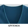 Kvinnor Mode Snap-Button Bodysuits Vintage V Neck Kortärmad Kvinna Playsuits Chic Toppar 210416