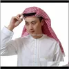 Etnische kledingkleding mode shemagh agal mannen islam hijab islamitische sjaal moslim Arabische keffiyeh Arabische hoofdomslag stelt een