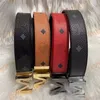 Fashion Gold Smooth Buckle High Quality Belts Getine Cuir Belt Mens and G Women039s robe Designer Femme Jeans Luxury Strap8391065