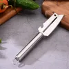 Rostfritt stål Vegetabilisk skalare Paring Knife Hushåll Köksverktyg Zester Fruit Sheel Remover Multifunktionell Fish Scale Planer