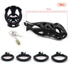 NXY Cockrings Curved Male Cobra Chastity Device Kit Sex Toys For Men Cock Cage Penis Ring Plastic holy trainer BDSM Adult Games Shop 1123