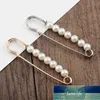 1PC perle perles broches simulé perle broche broche pour femmes hommes vêtements accessoires robe décoration boucle broche bijoux broches