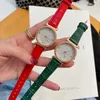 Fashion Brand Watches Women Girl Pretty Crystal style Leather Strap Wrist Watch CHA48225Y